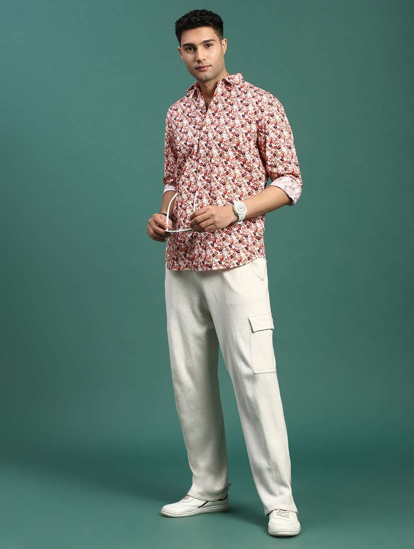 men printed cotton casual shirt - 21463242 -  Standard Image - 4