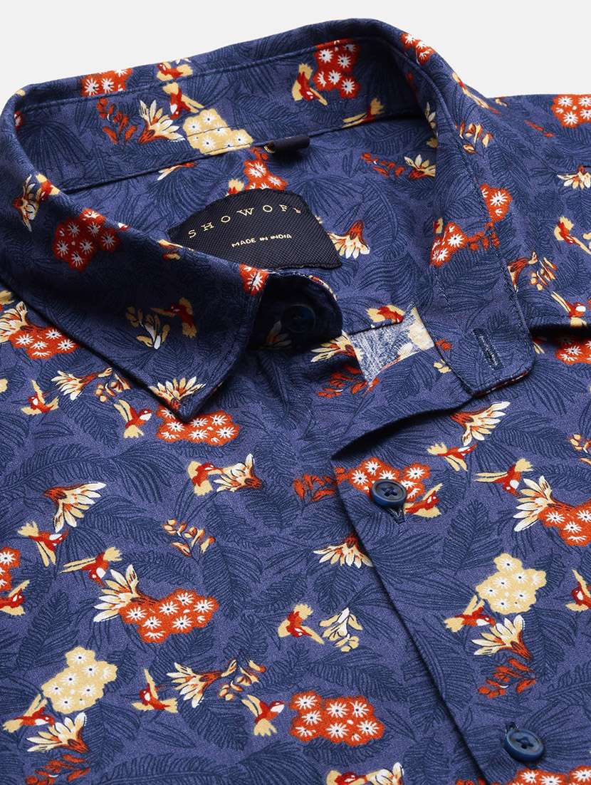 men printed cotton casual shirt - 21463245 -  Standard Image - 6