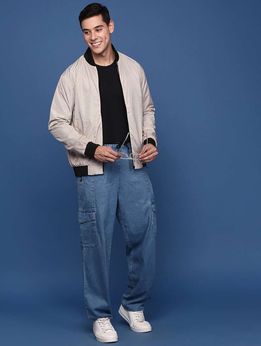 men printed bomber jacket - 21463264 -  Standard Image - 4