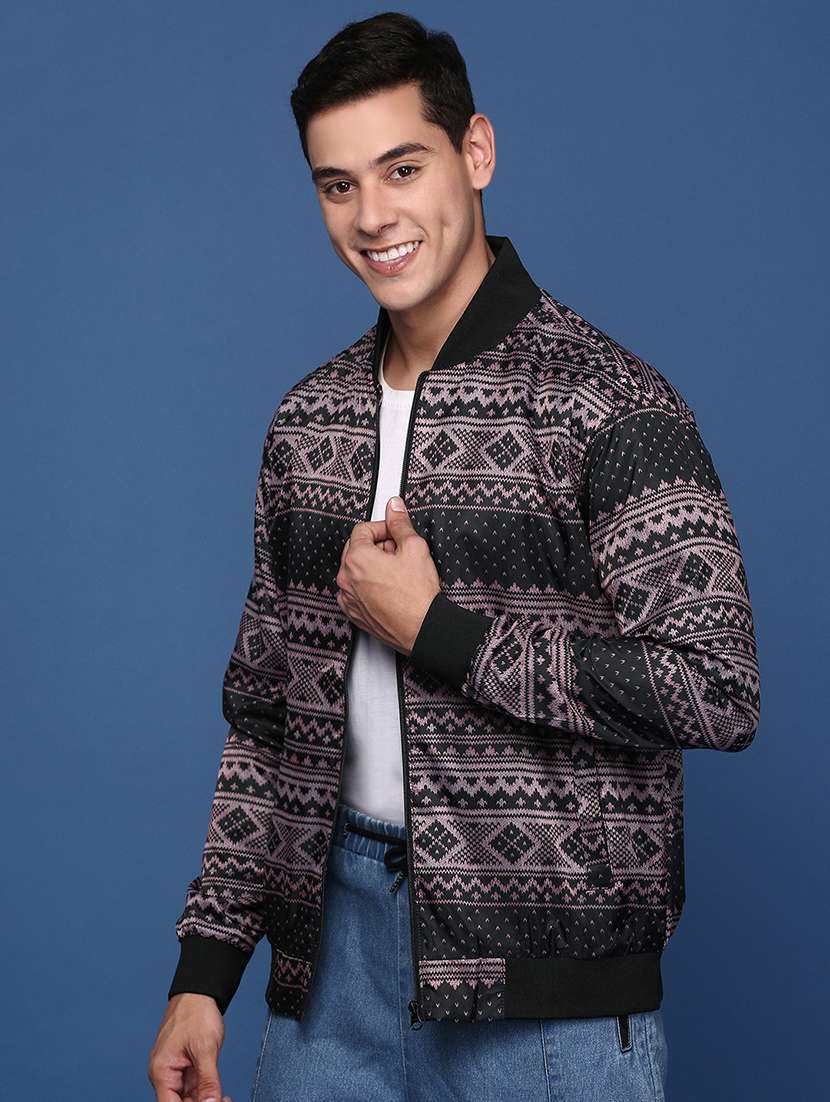 men printed bomber jacket - 21463265 -  Standard Image - 1