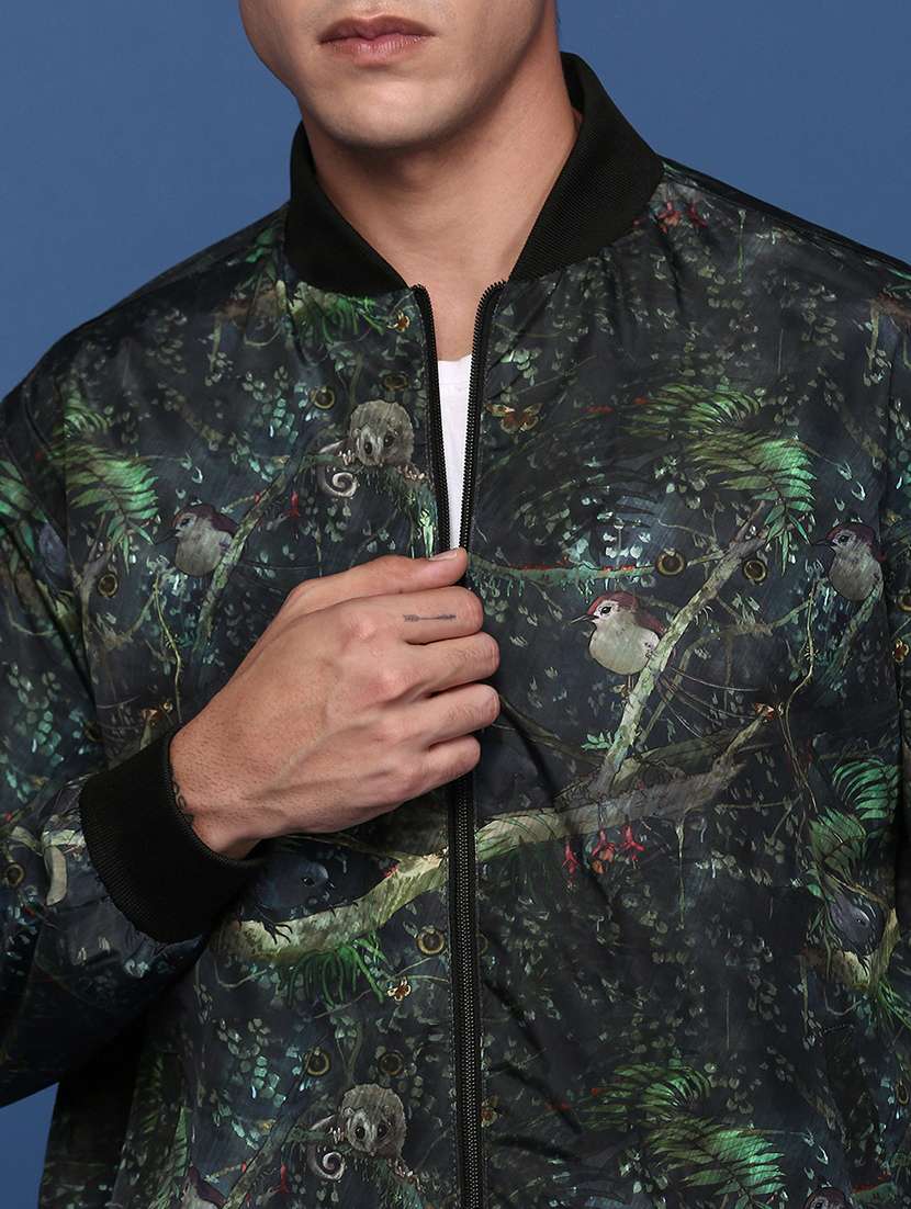 men printed bomber jacket - 21463279 -  Standard Image - 6