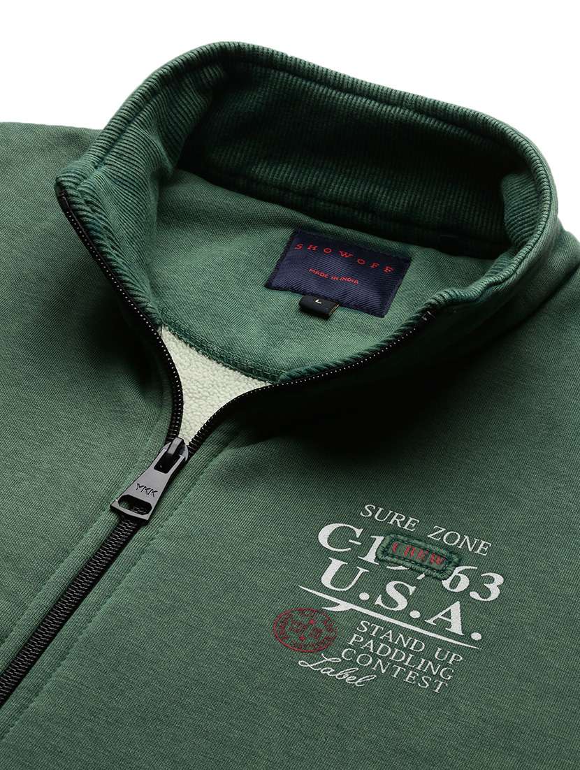men green long sleeve casual jacket - 21463284 -  Standard Image - 6