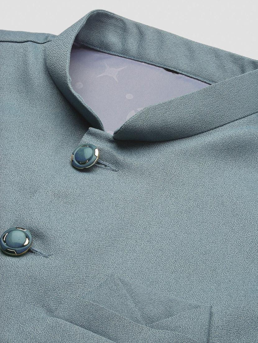 men mandrain neck nehru jacket - 21463299 - Standard Image - 6