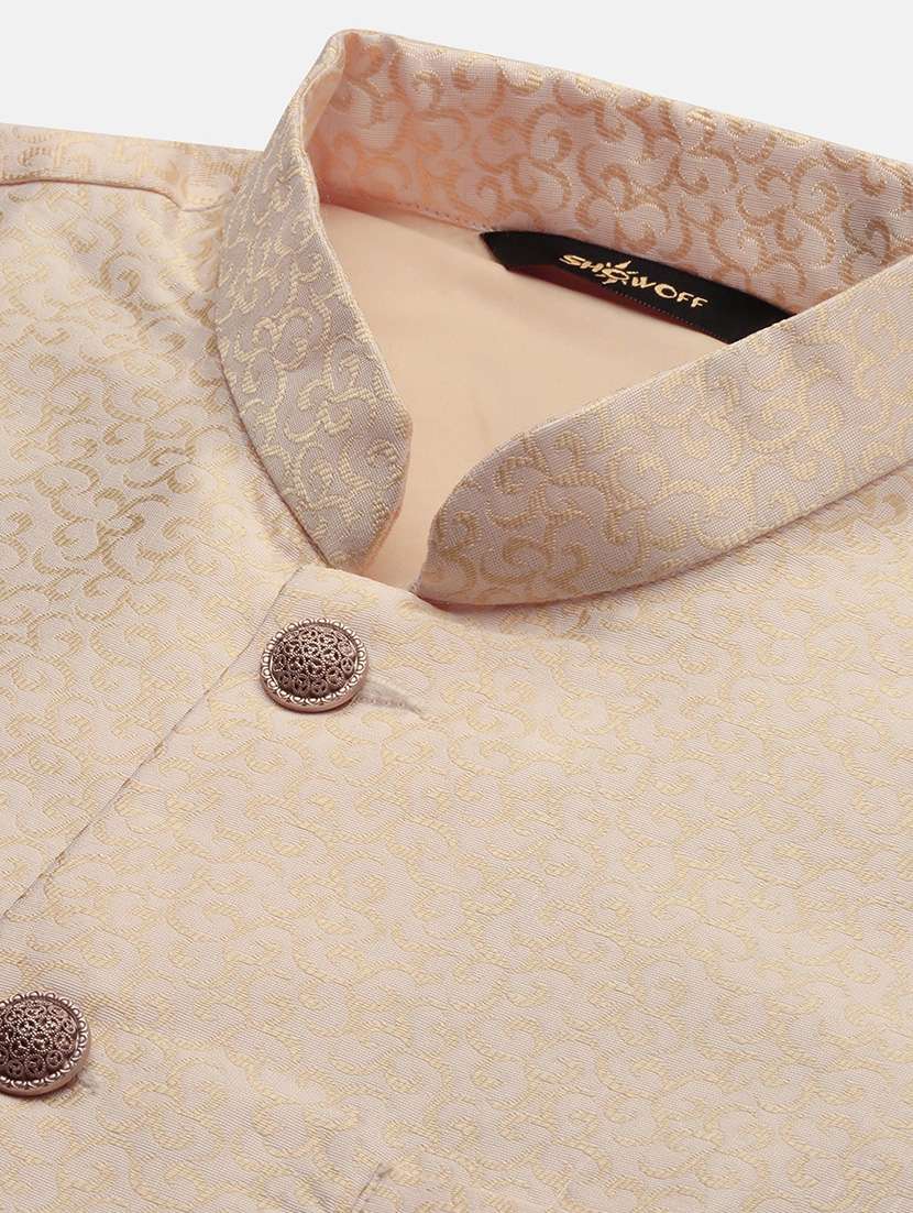 men mandrain neck nehru jacket - 21463307 -  Standard Image - 6