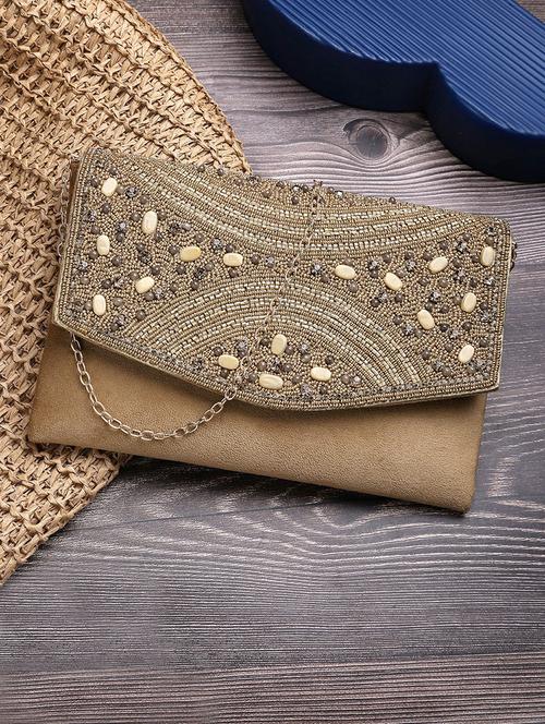 women embellished envelope clutch - 21463443 -  Standard Image - 0