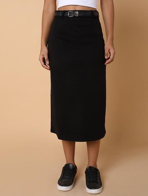black acrylic straight skirts - 21463483 -  Standard Image - 0