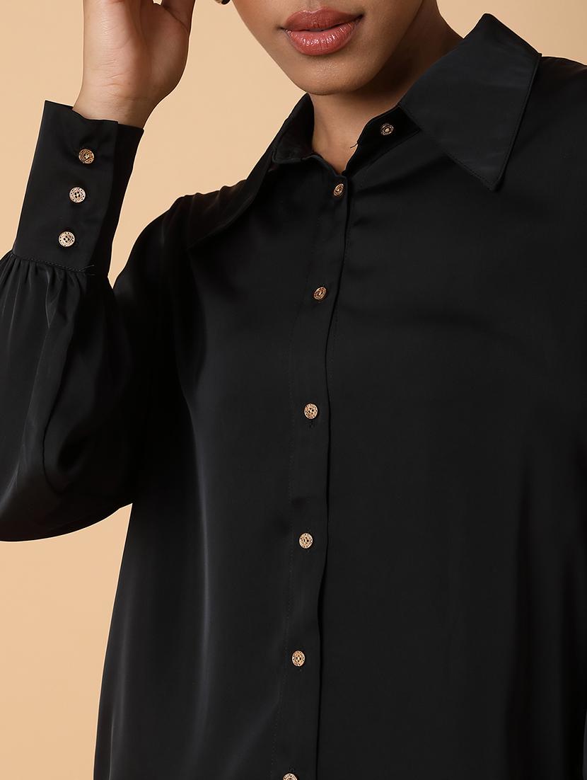 women printed long sleeves shirt - 21463506 - Standard Image - 6