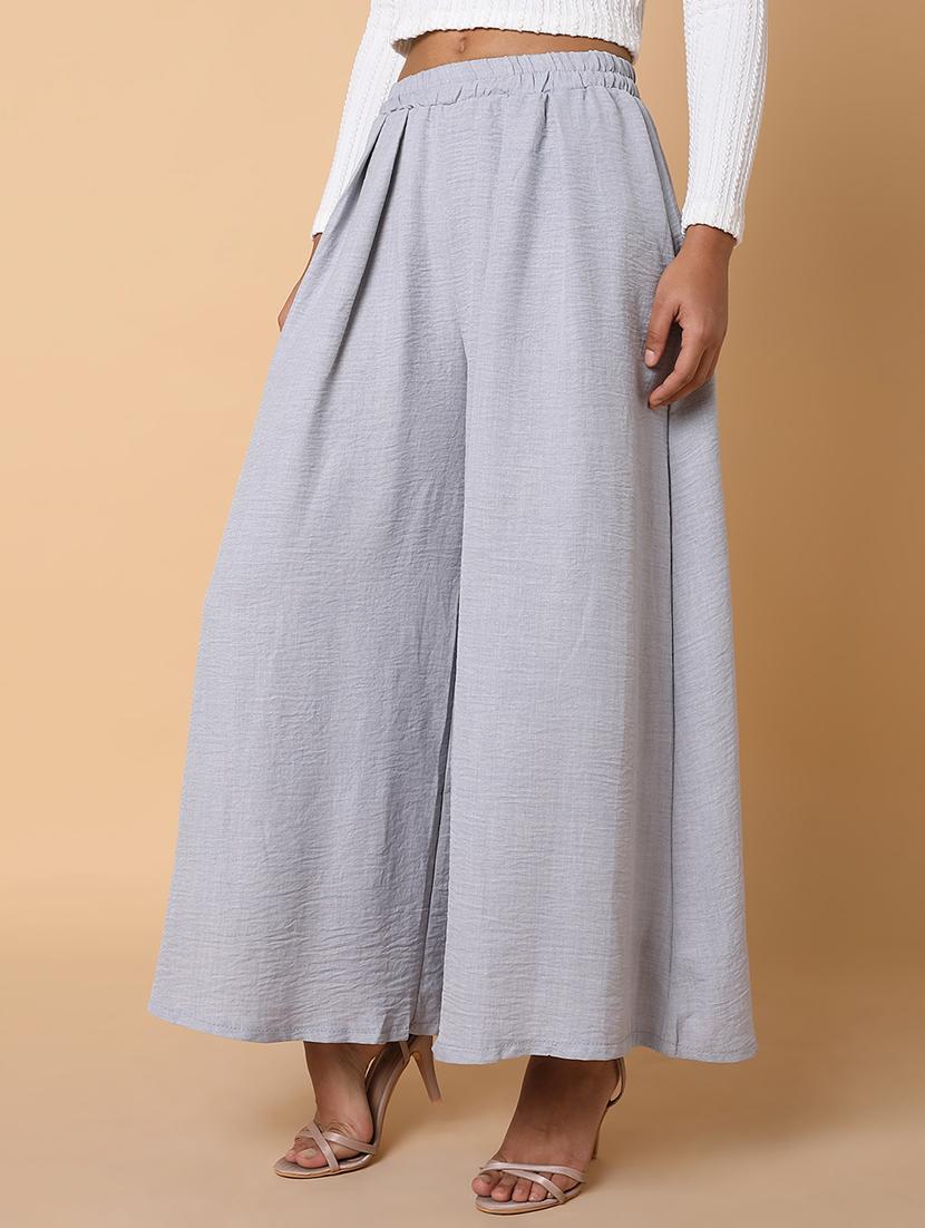 grey cotton trousers - 21463596 -  Standard Image - 1