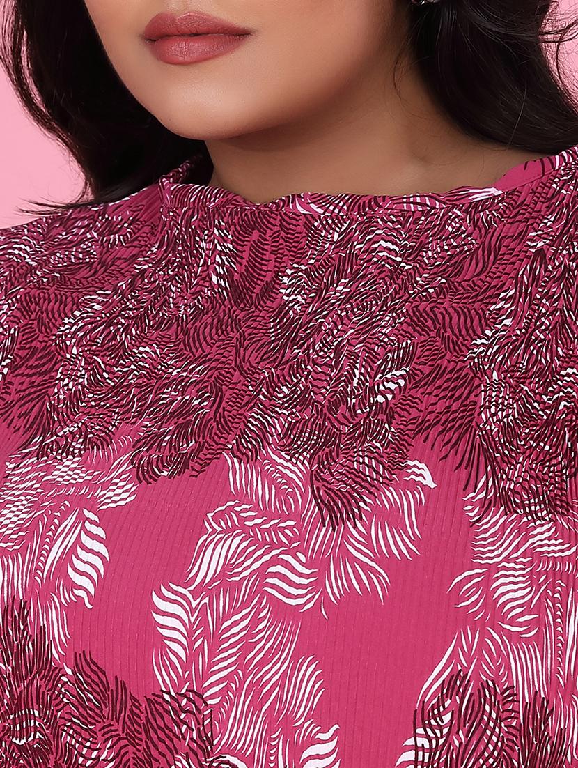 women plus size printed a-line dress - 21463618 - Standard Image - 6