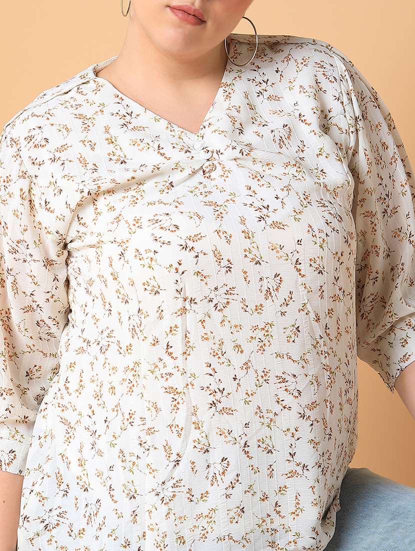 women plus size printed regular fit top - 21463721 -  Standard Image - 6