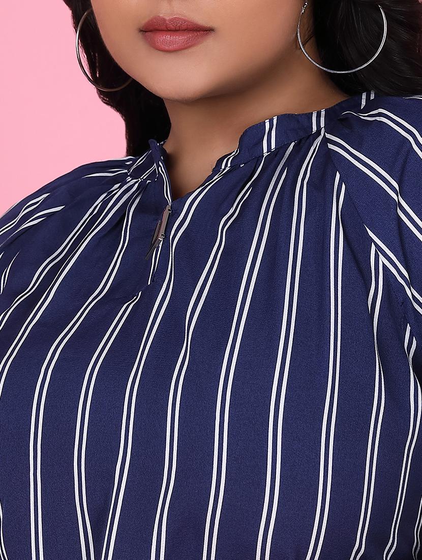 women plus size printed regular fit top - 21463732 - Standard Image - 6
