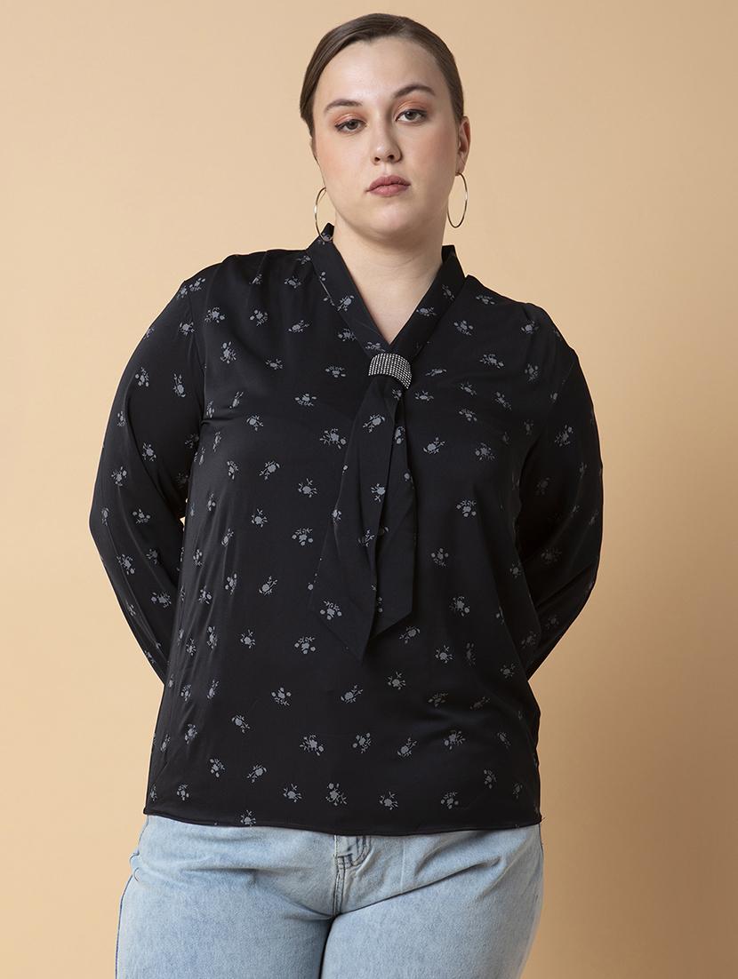 women plus size printed regular fit top - 21463768 - Zoom Image - 0