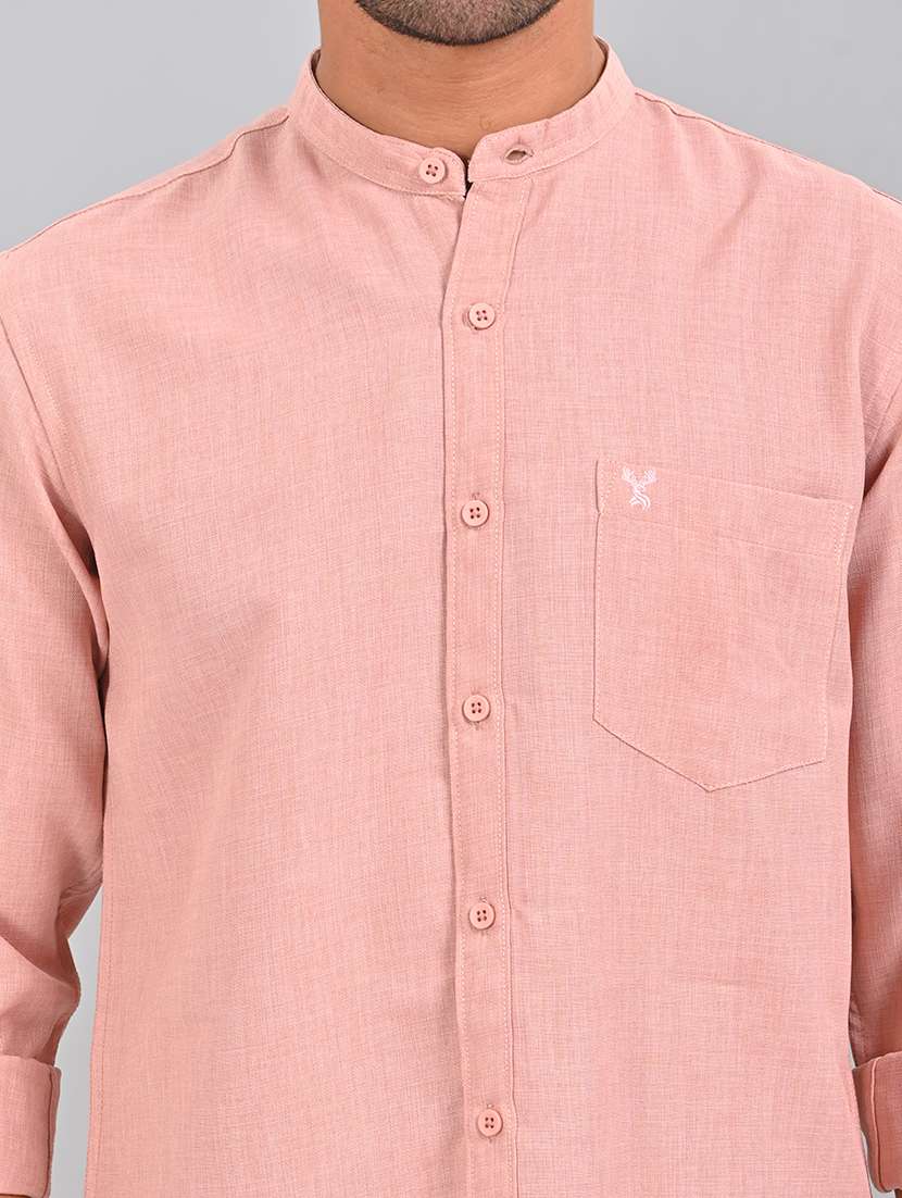 men solid casual shirt - 21463963 -  Standard Image - 4