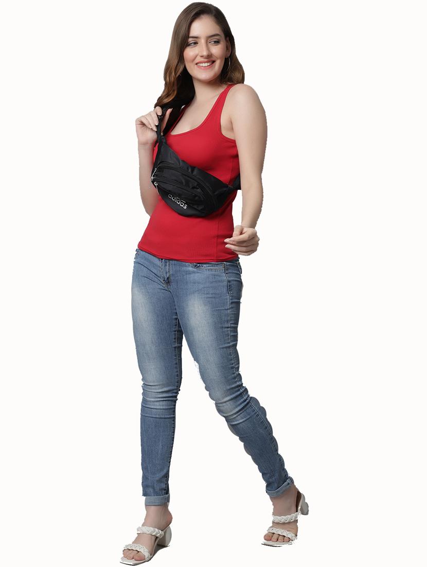 women solid cotton tank top - 21466560 - Standard Image - 4