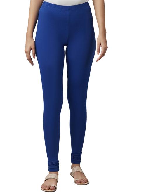 women solid cotton lycra leggings - 21466589 -  Standard Image - 0