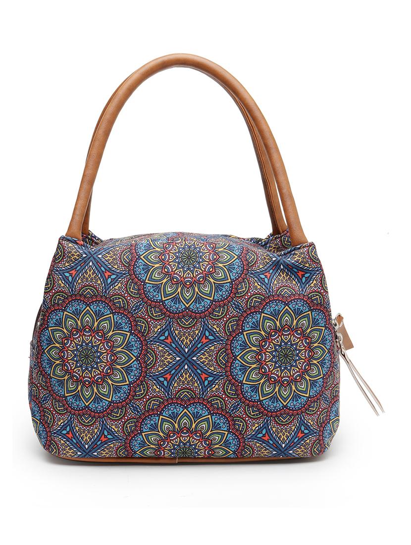 women cotton printed handbag - 21466968 -  Standard Image - 1
