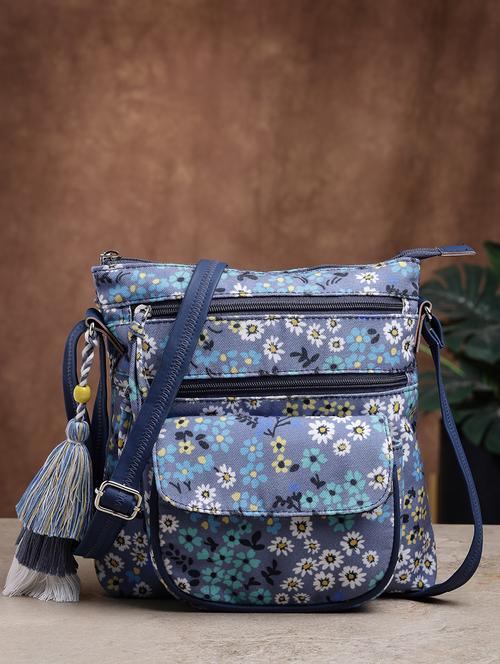 women cotton printed sling bag - 21466975 - Standard Image - 0