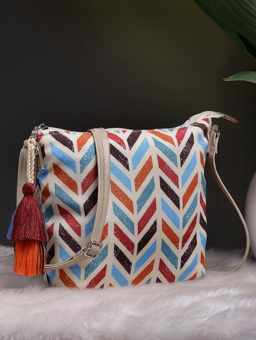 women pu printed sling bag - 21466976 -  Standard Image - 0