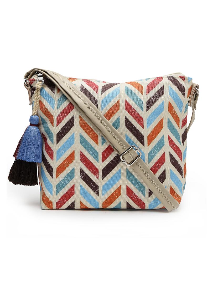 women pu printed sling bag - 21466976 - Standard Image - 4