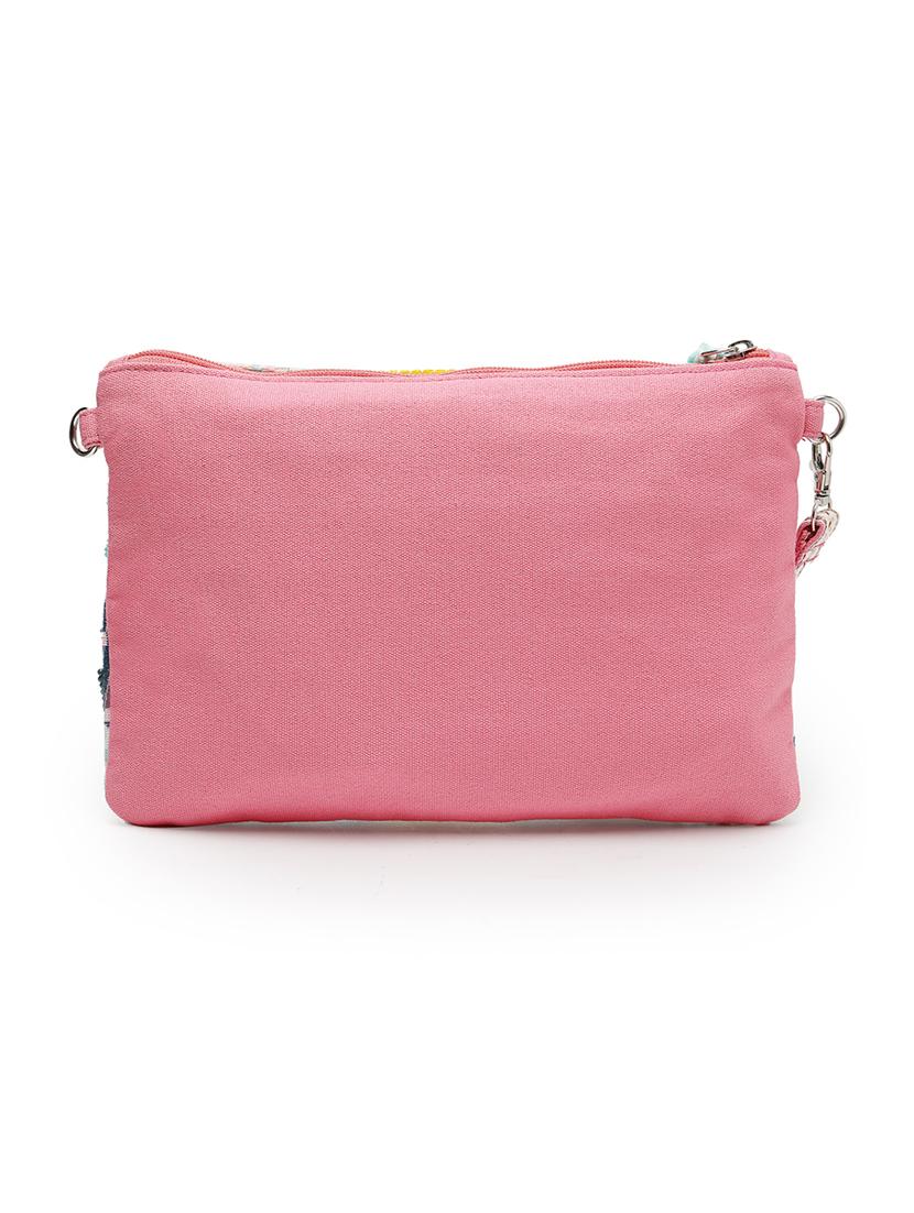 women cotton embellished sling bag - 21466988 - Standard Image - 1