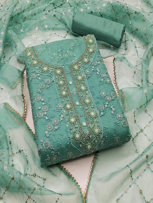 women embroidered unstitched suit set - 21467460 - Standard Image - 0
