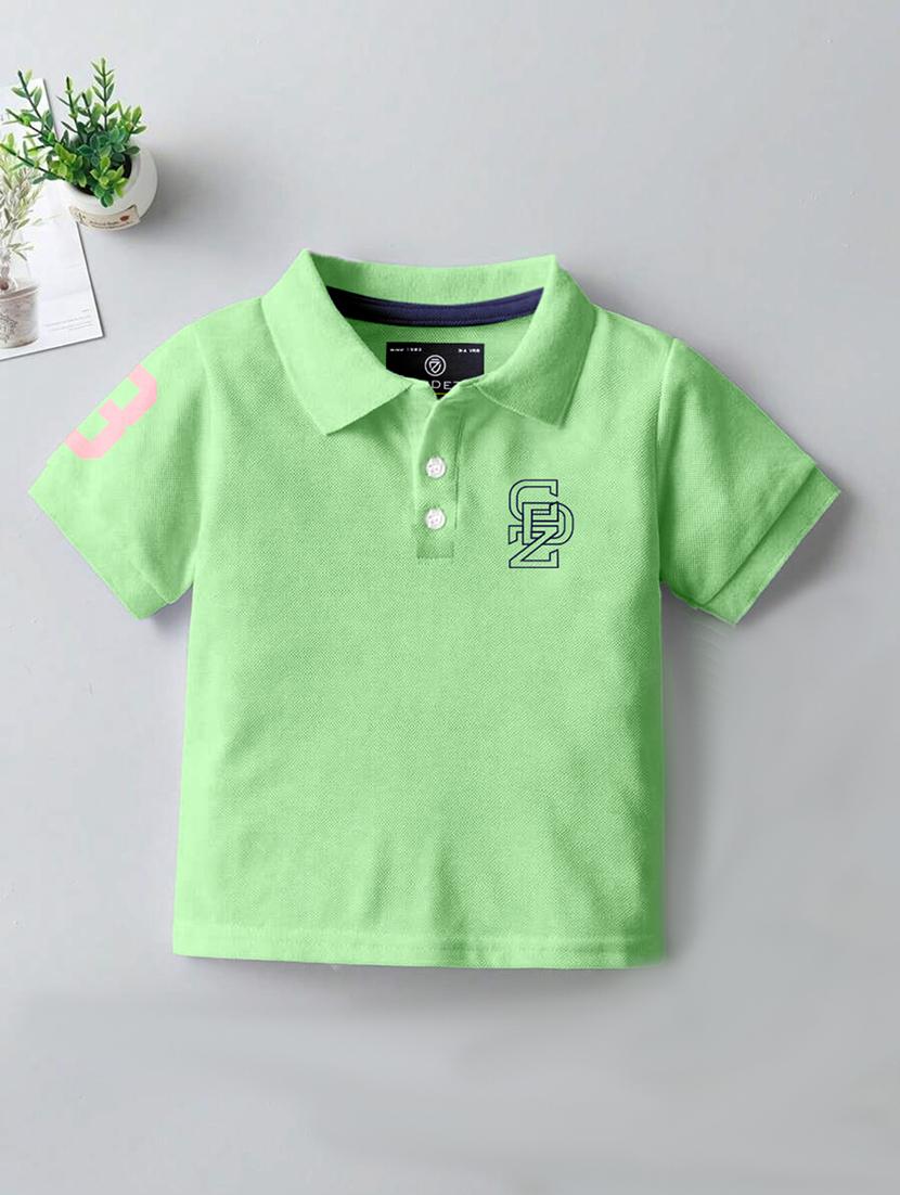 boys polo neck placement printed set of 2 casual t-shirt - 21467782 - Standard Image - 1