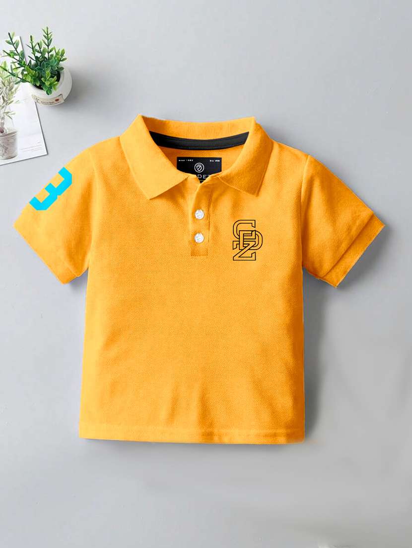 boys polo neck self-designed set of 2 t-shirt combo - 21467783 -  Standard Image - 1