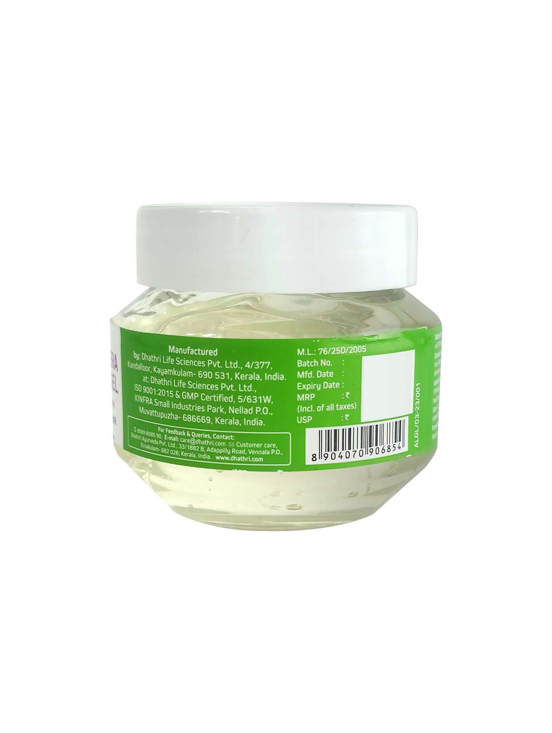 dhathri aloe vera clear gel is a multi-purpose beauty gel enriched with pure aloe vera - 21468143 -  Standard Image - 1