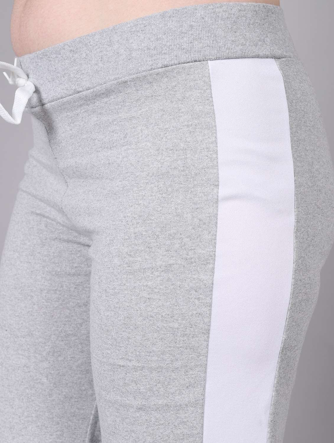 women tapered mid rise track pant - 21468203 - Standard Image - 4
