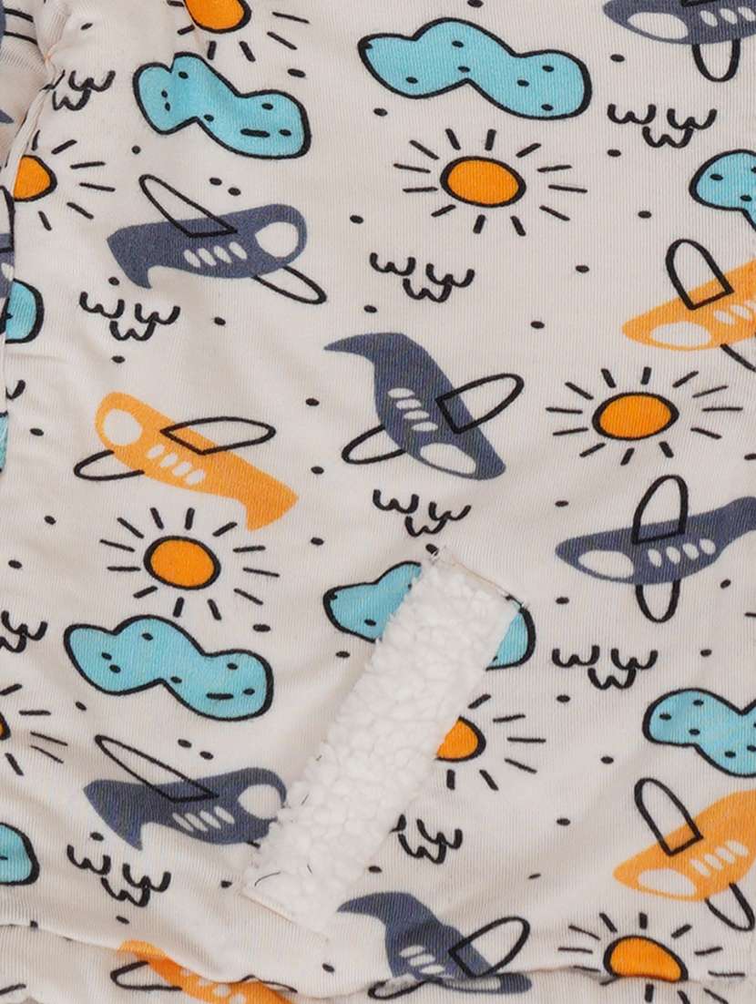 girls white printed sweatshirt - 21469487 -  Standard Image - 4