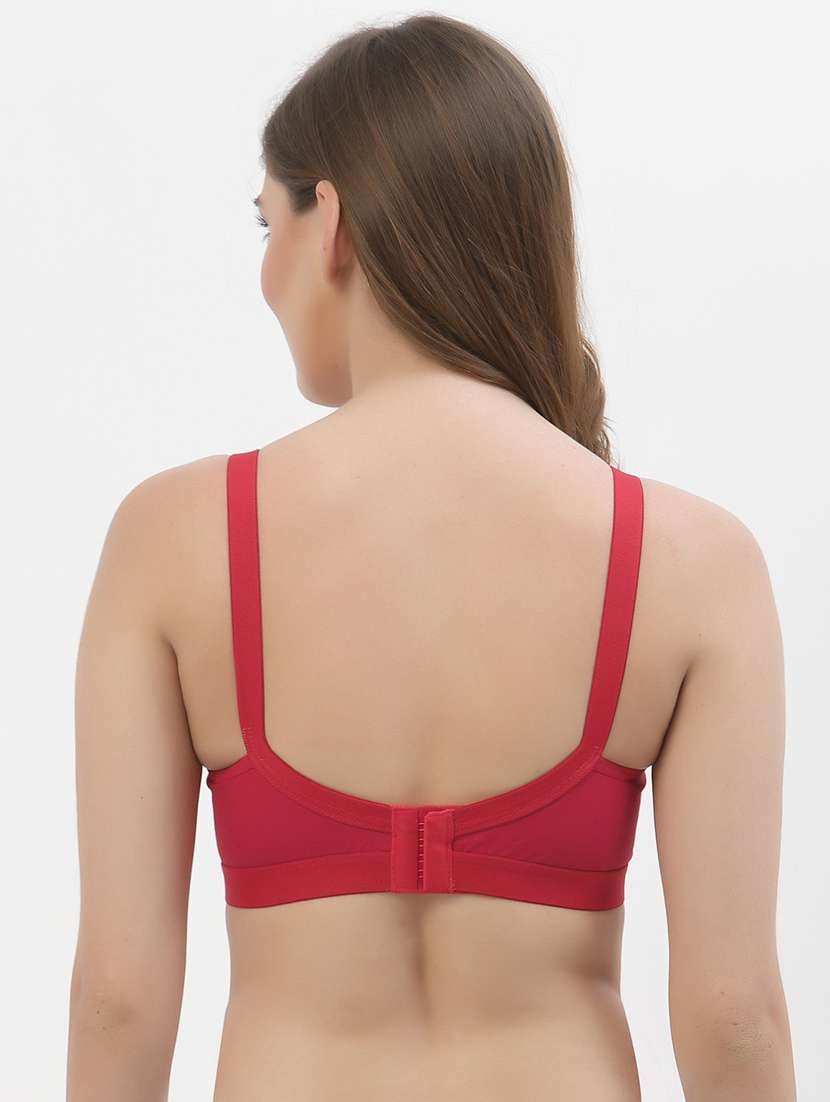 women pack of 2 solid regular bra - 21470698 -  Standard Image - 4