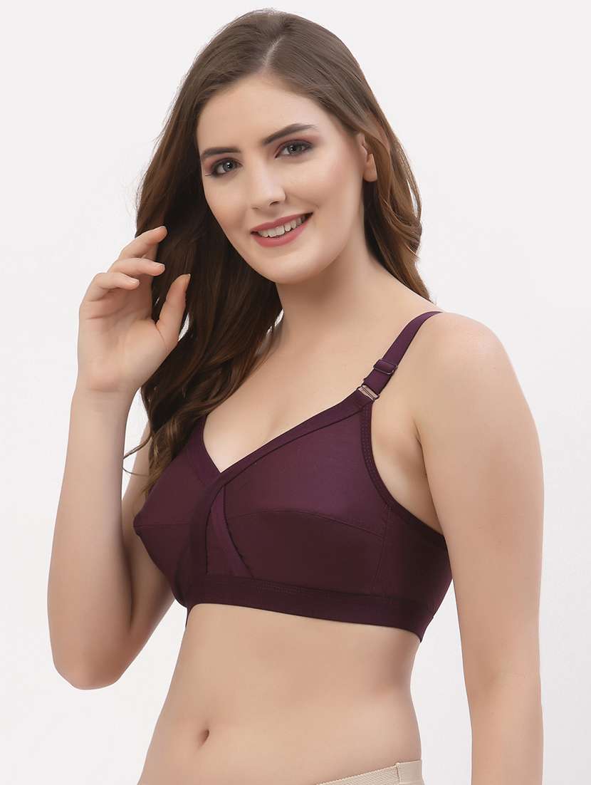 women pack of 2 cotton regular bra - 21470731 -  Standard Image - 1