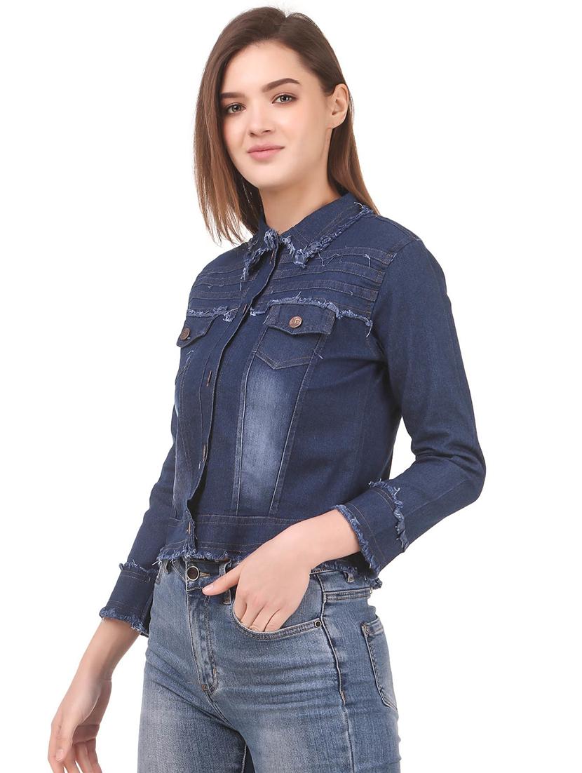 blue denim jacket - 21473154 - Standard Image - 1