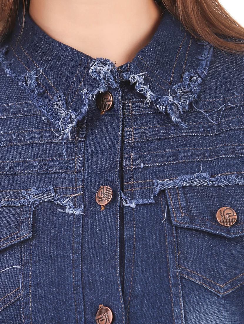 blue denim jacket - 21473154 - Standard Image - 4