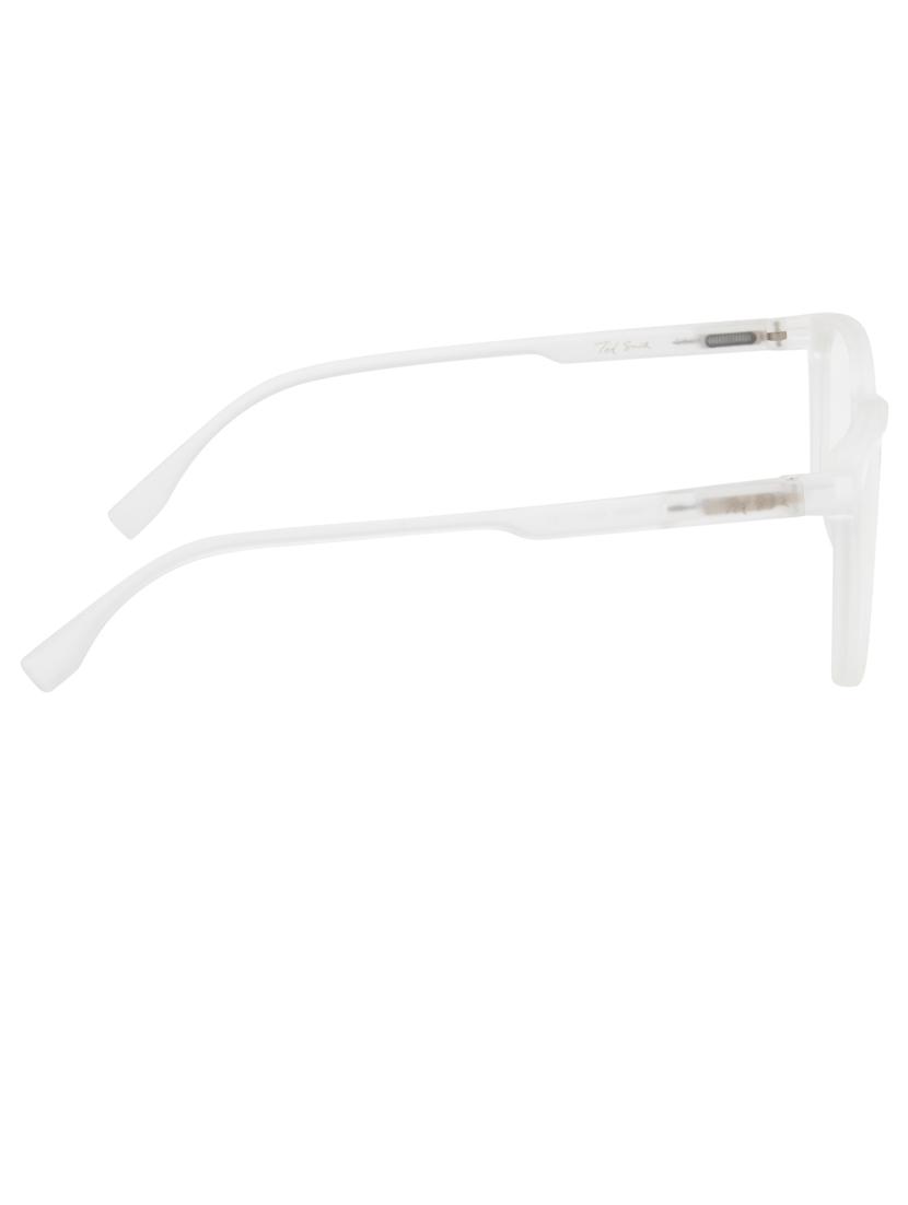 ted smith hustle bluecut & antiglare computer eyeglasses| wayfarer|blue light blocking| white casual spectacles| 53-17-140 - 21473766 - Standard Image - 4