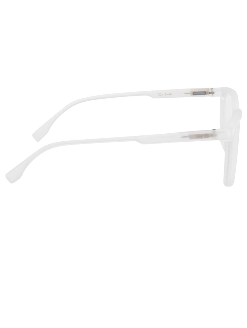 ted smith hustle bluecut & antiglare computer eyeglasses| wayfarer|blue light blocking| white casual spectacles| 54-18-140 - 21473770 - Standard Image - 4