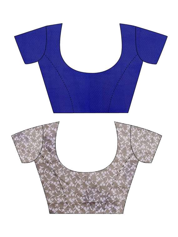 women pack of 2 casual wear sarees with blouse - 21474255 -  Standard Image - 1