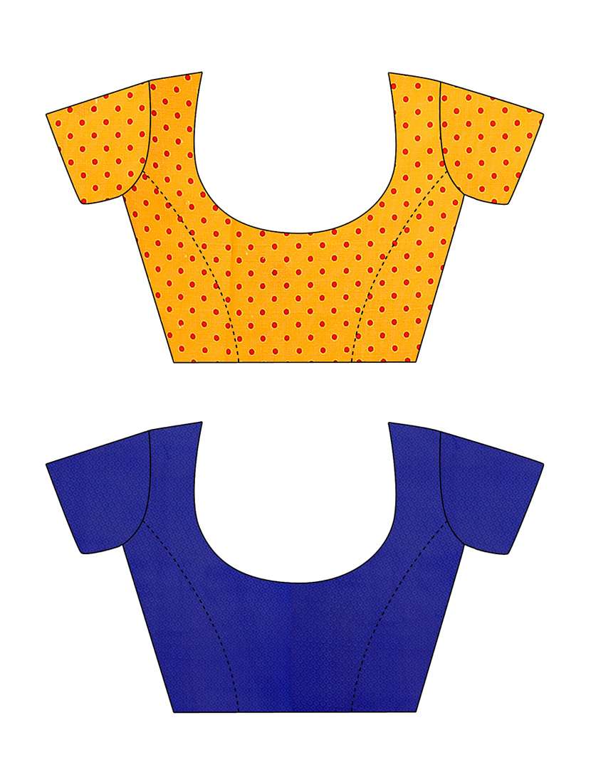 women pack of 2 casual wear combo sarees with blouse - 21475668 -  Standard Image - 1