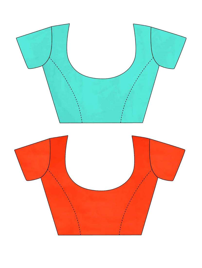 women pack of 2 casual wear combo sarees with blouse - 21479446 -  Standard Image - 1