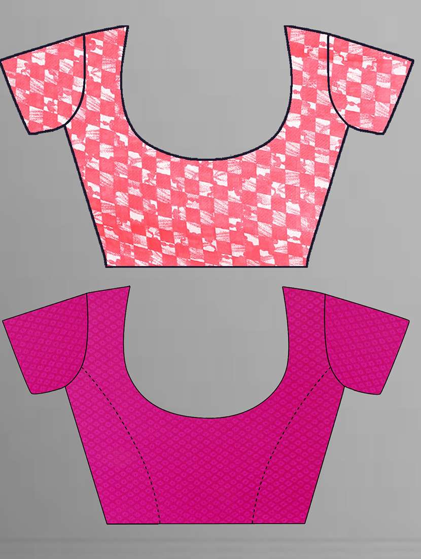 women pack of 2 casual wear combo sarees with blouse - 21479551 -  Standard Image - 1