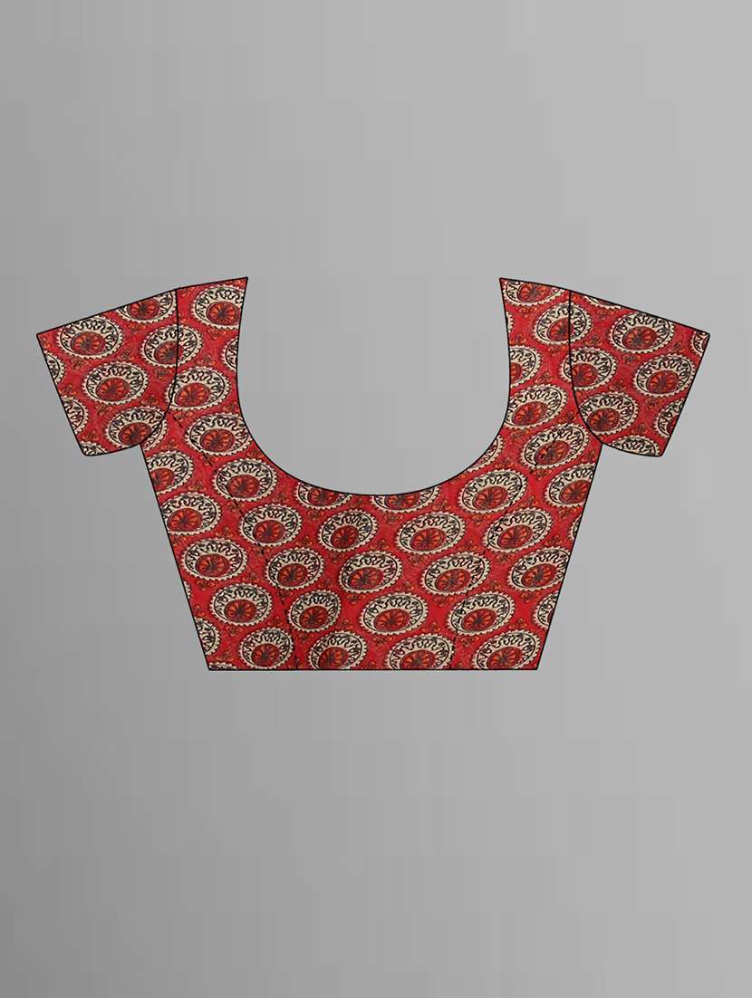 women red printed georgette saree with blouse - 21480562 -  Standard Image - 1