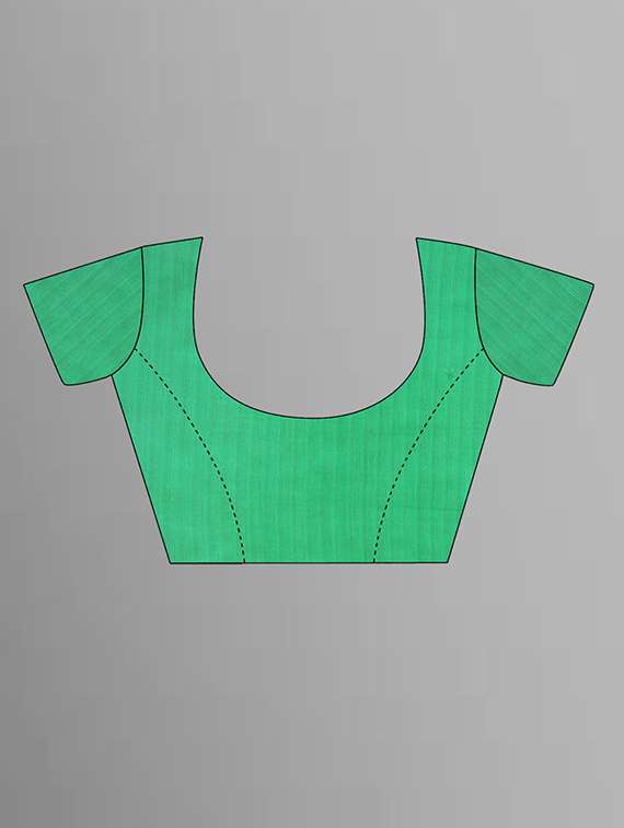 women black printed saree with blouse - 21480839 -  Standard Image - 1