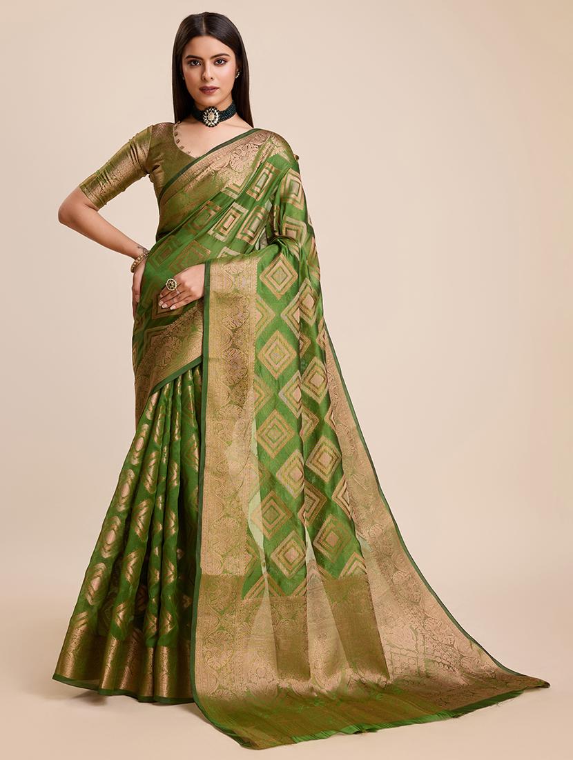 women self design banarasi saree - 21481161 - Zoom Image - 0