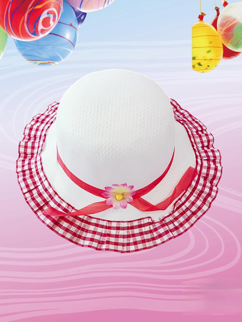 girls white cap