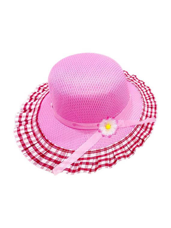 girls pink cap - 21482085 - Standard Image - 1