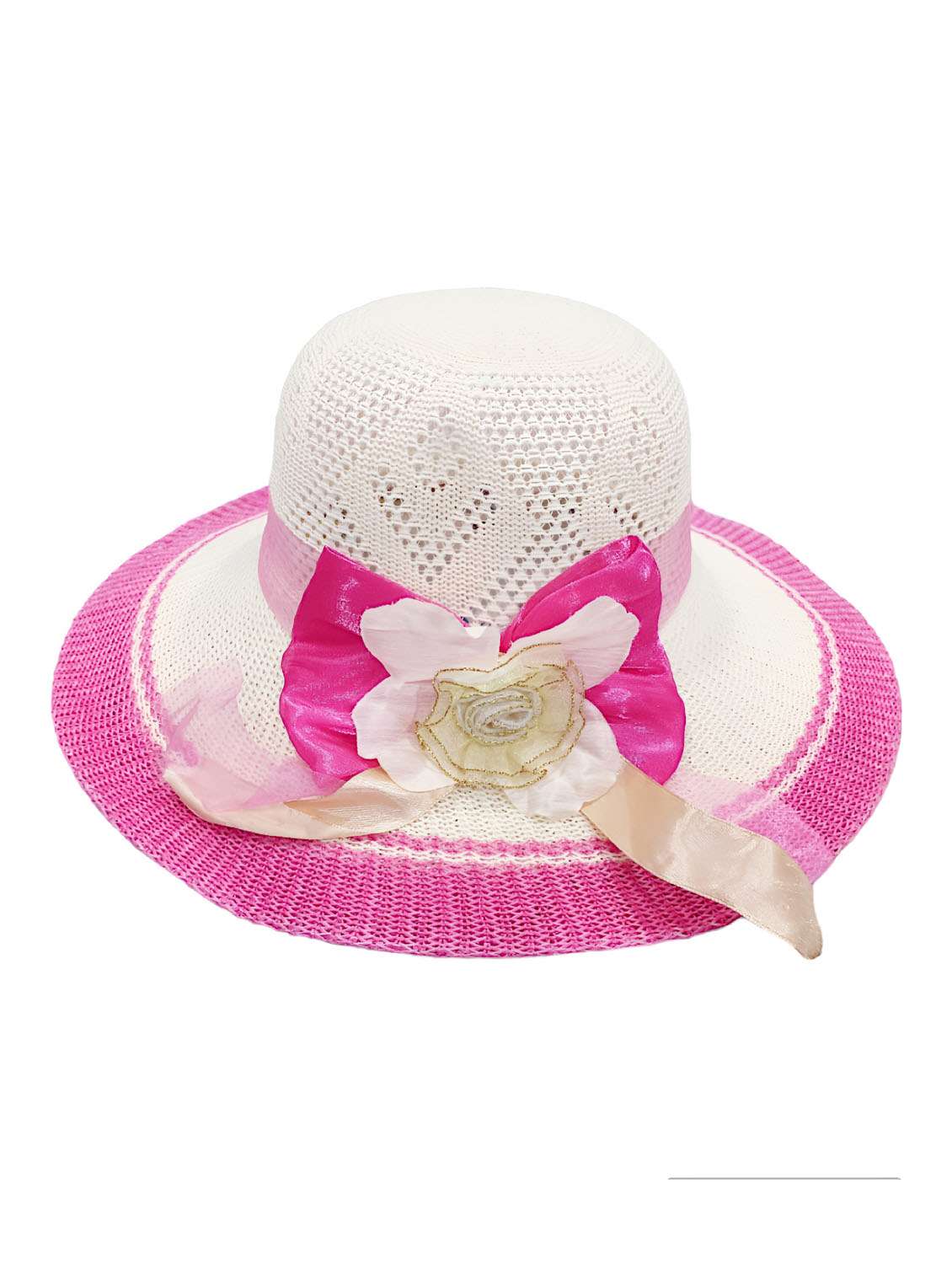 women pink sun hat - 21482088 - Standard Image - 1