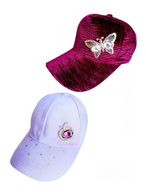 women pack of 2 cap - 21482093 -  Standard Image - 0