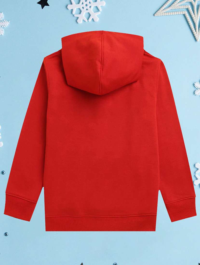 girls hooded neck long sleeves sweatshirts - 21482804 -  Standard Image - 1