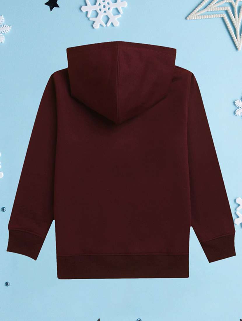 girls hooded neck long sleeves sweatshirts - 21482807 -  Standard Image - 1