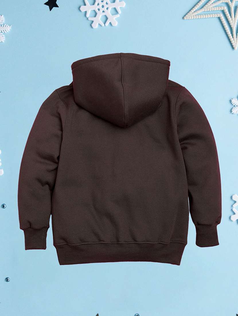 girls hooded neck long sleeves sweatshirts - 21482813 -  Standard Image - 1